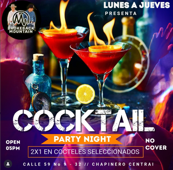 MIERCOLES EN BROKEBACK MOUNTAIN CHAPINERO/BTA