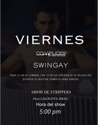 VIERNES EN COMPLICES SPA TEUSAQUILLO/BTA