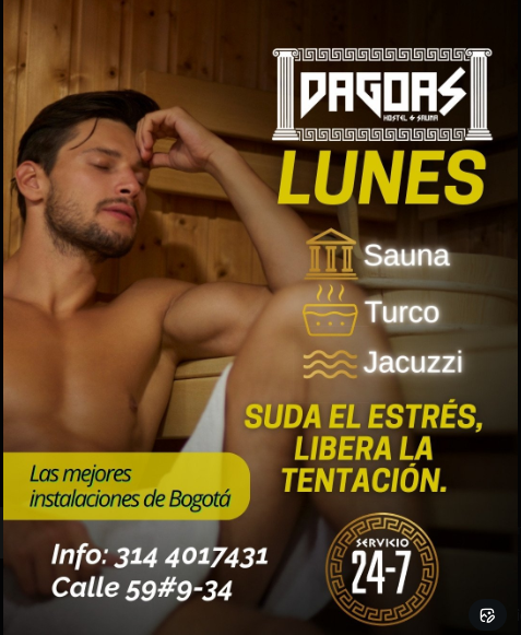LUNES EN DAGOAS HOSTEL & SAUNA CHAPINERO/BTA