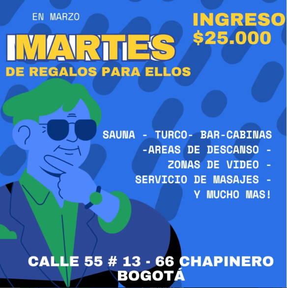 MARTES EN LA PLAYA TURCO CHAPINERO/BTA