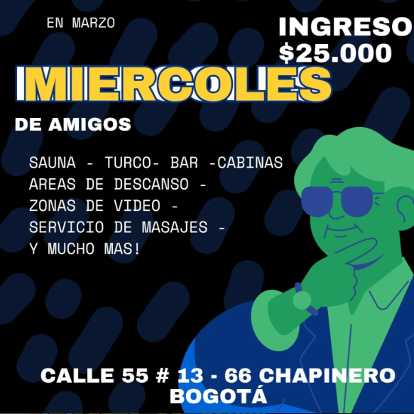 MIERCOLES EN LA PLAYA TURCO CHAPINERO/BTA