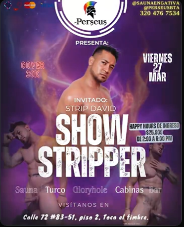 VIERNES EN PERSEUS CLUB SPA STAHELENITA/BTA