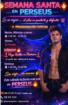 MIERCOLES EN PERSEUS CLUB SPA STAHELENITA/BTA