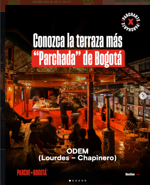 JUEVES ODEM CLUB CHAPINERO/BTA