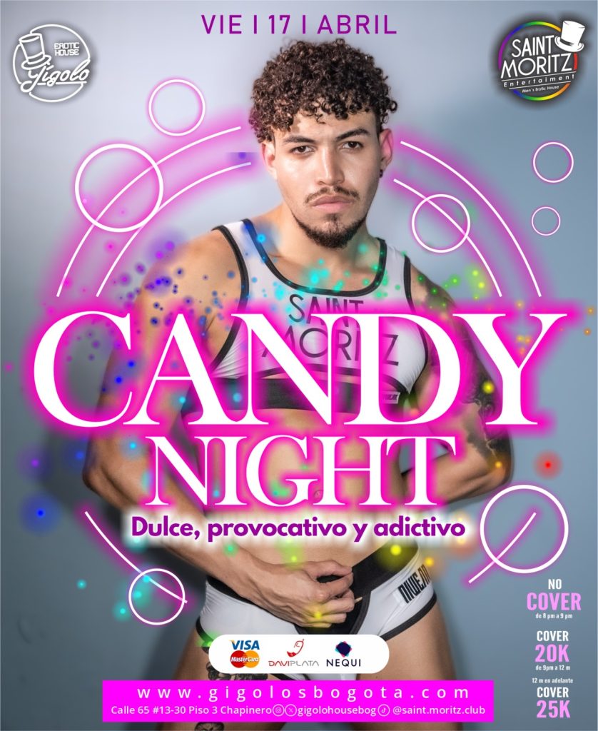 VIERNES EN GIGOLO EROTIC HOUSE CHAPINERO/BTA