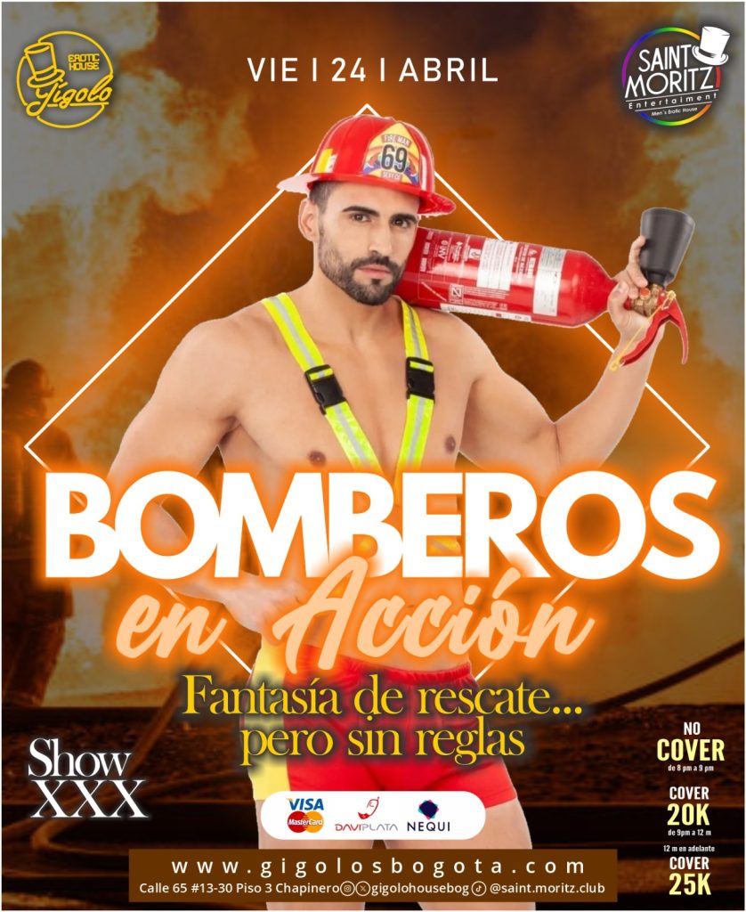 VIERNES EN GIGOLO EROTIC HOUSE CHAPINERO/BTA