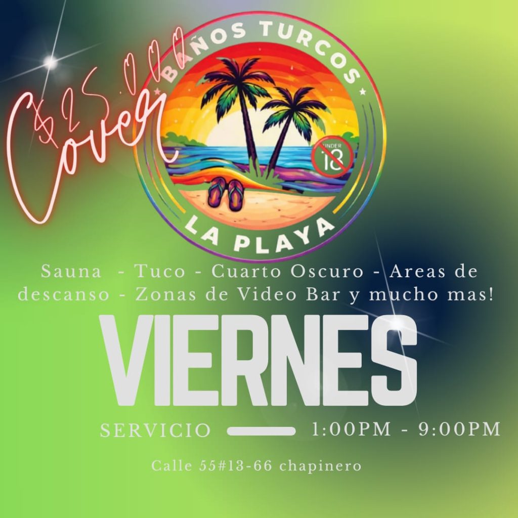 VIERNES EN LA PLAYA TURCO CHAPINERO/BTA