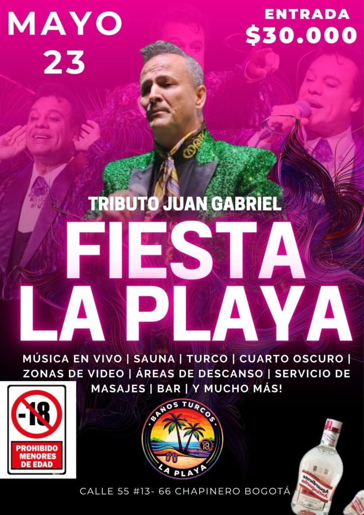 SABADO EN LA PLAYA TURCO CHAPINERO/BTA