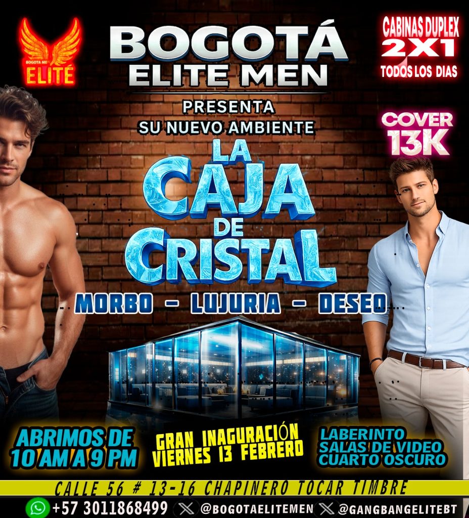 SABADO EN ELITE MEN CLUB CHAPINERO/BTA