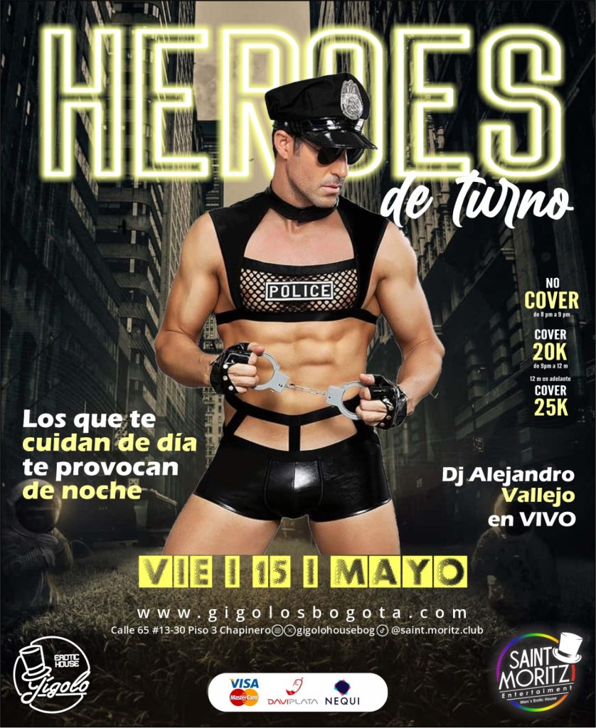 VIERNES EN GIGOLO EROTIC HOUSE CHAPINERO/BTA