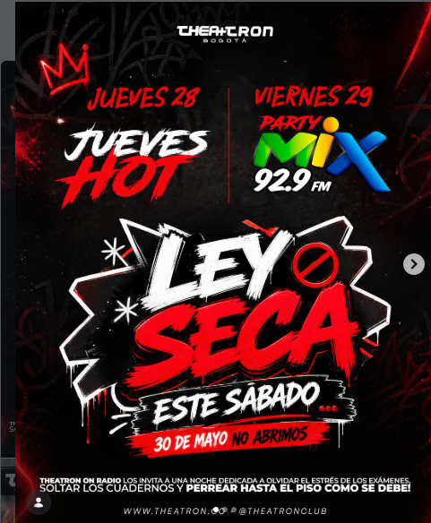JUEVES EN THEATRON CHAPINERO/BTA