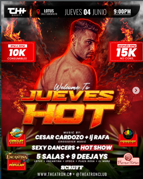 JUEVES EN THEATRON CHAPINERO/BTA