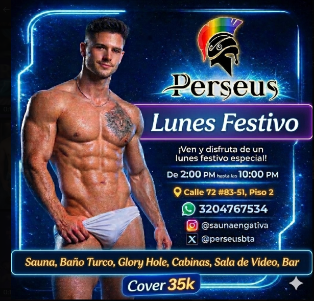 LUNES FESTIVO EN PERSEUS CLUB SPA STAHELENITA/BTA