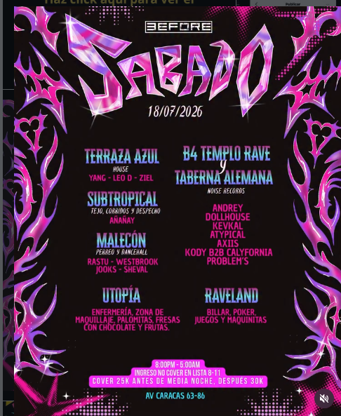 SABADO EN BEFORE CLUB CHAPINERO / BTA