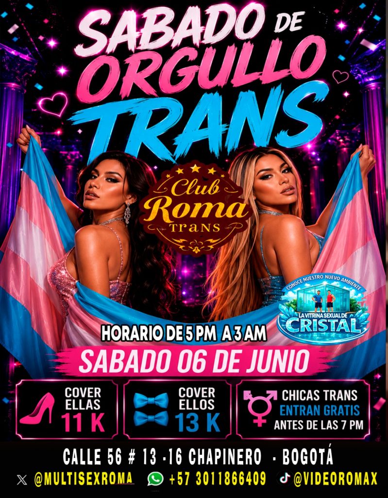 SABADO EN VIDEO ROMA TRANS CHAPINERO/BTA