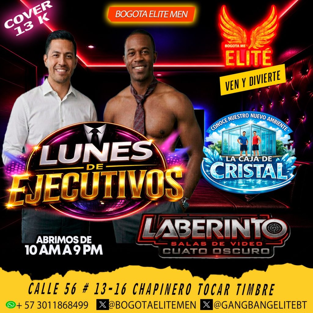 LUNES EN ELITE MEN CLUB CHAPINERO/BTA
