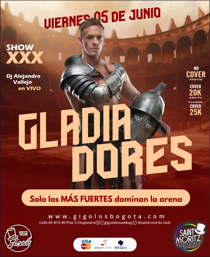 VIERNES EN GIGOLO EROTIC HOUSE CHAPINERO/BTA