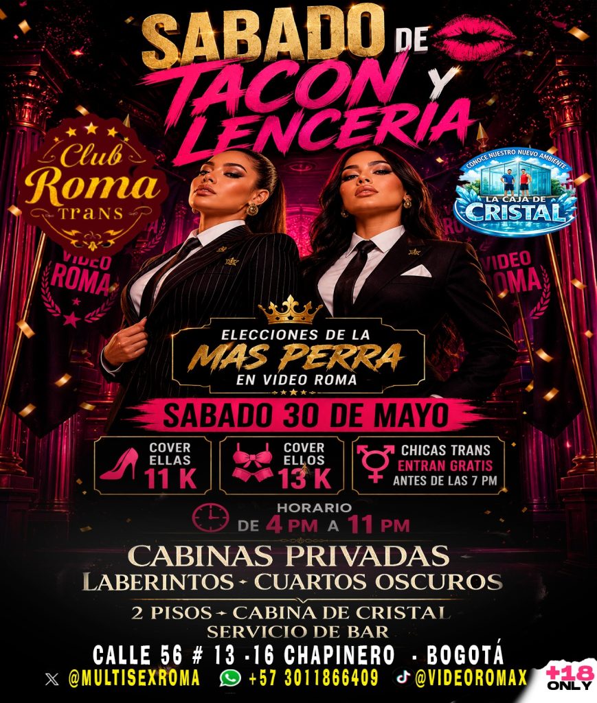 SABADO EN VIDEO ROMA TRANS CHAPINERO/BTA