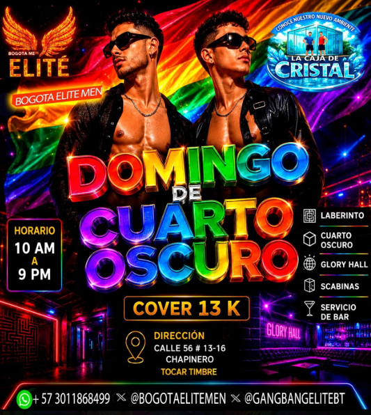 DOMINGO EN ELITE MEN CLUB CHAPINERO / BTA