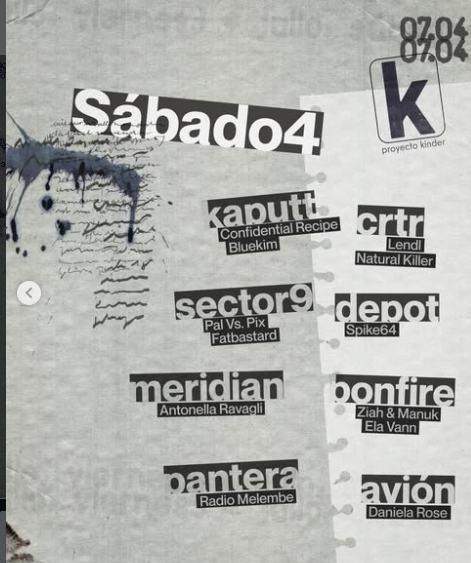 SABADO EN KINDER / KAPUTT CLUB
