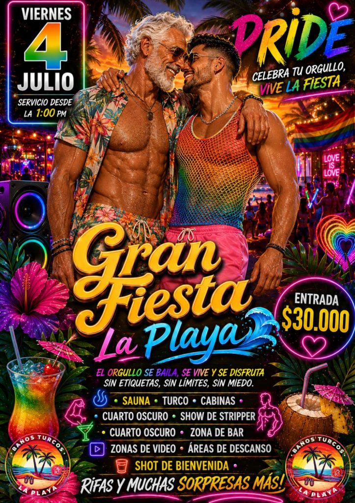 PROXIMAMENTE EN LA PLAYA TURCO CHAPINERO/BTA