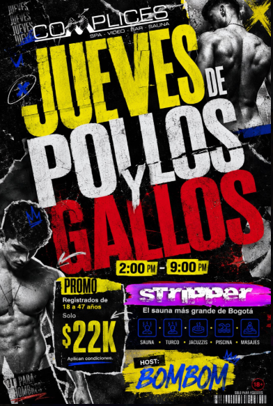 JUEVES EN COMPLICES SPA TEUSAQUILLO/BTA