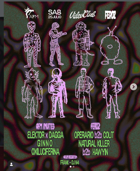 SABADO EN VIDEO CLUB CHAPINERO/BTA