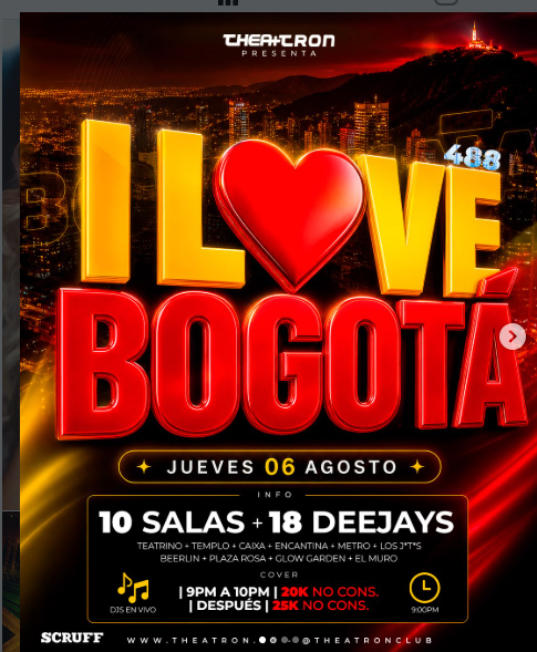 JUEVES EN THEATRON CHAPINERO/BTA