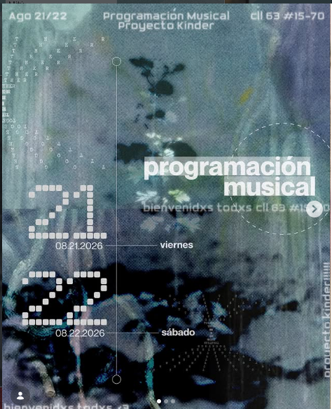 VIERNES EN PROYECTO KINDER / KAPUTT CLUB