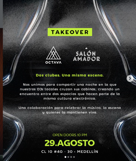 SABADO EN OCTAVA CLUB CHAPINERO/BTA