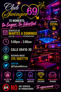 MIERCOLES EN CLUB SWINGER SW69 CHAPINERO/BTA