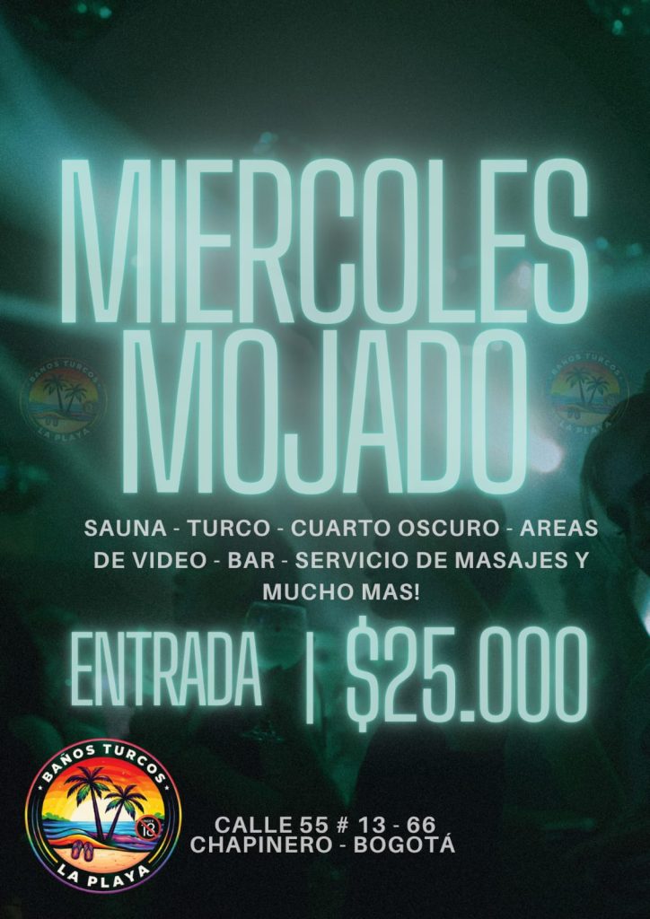 MIERCOLES EN LA PLAYA TURCO CHAPINERO/BTA
