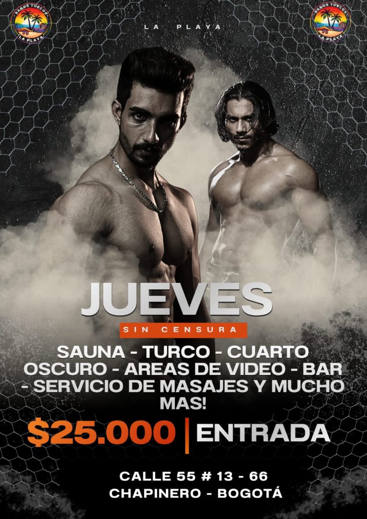 JUEVES EN LA PLAYA TURCO CHAPINERO/BTA