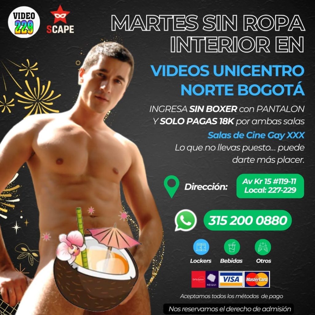 MARTES EN VIDEO 229 SCAPE UNICENTRO/BTA