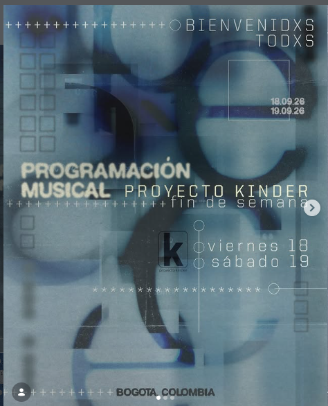 VIERNES EN PROYECTO KINDER / KAPUTT CLUB