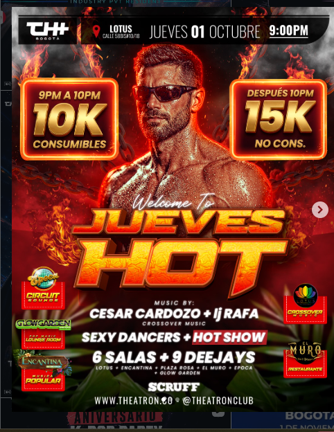 JUEVES EN THEATRON CHAPINERO/BTA