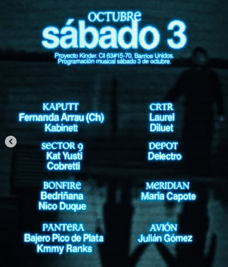 SABADO EN PROYECTO KINDER / KAPUTT CLUB