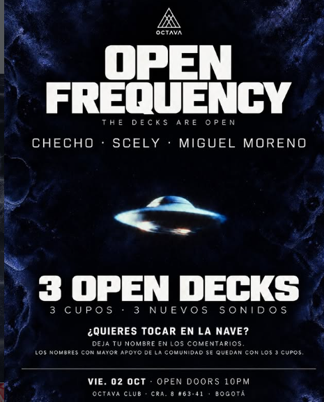VIERNES EN OCTAVA CLUB CHAPINERO/BTA