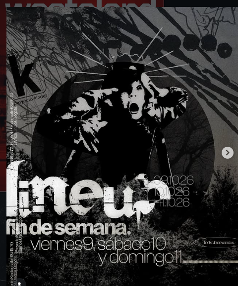 VIERNES EN PROYECTO KINDER / KAPUTT CLUB