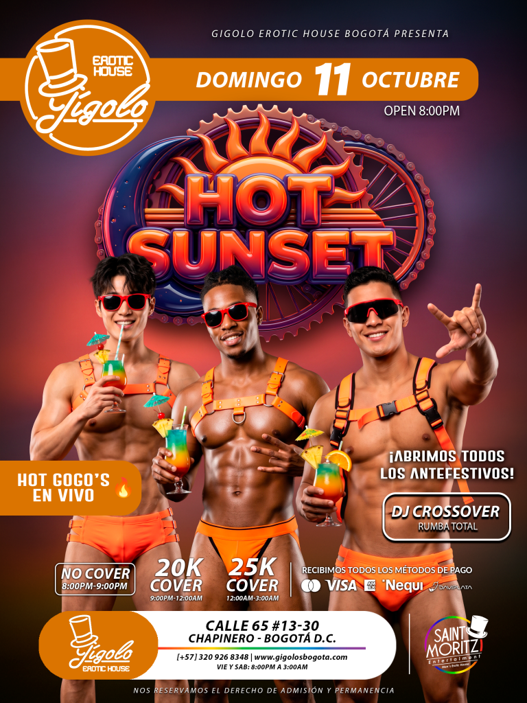 DOMINGO EN GIGOLO EROTIC HOUSE CHAPINERO/BTA