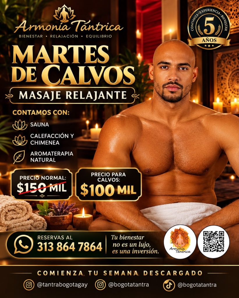MARTES EN ARMONIA TANTRICA BOGOTA