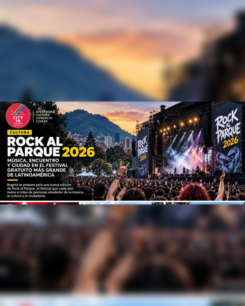 ROCK AL PARQUE 2026 BOGOTA OCT 10,11 y 12 de 2026