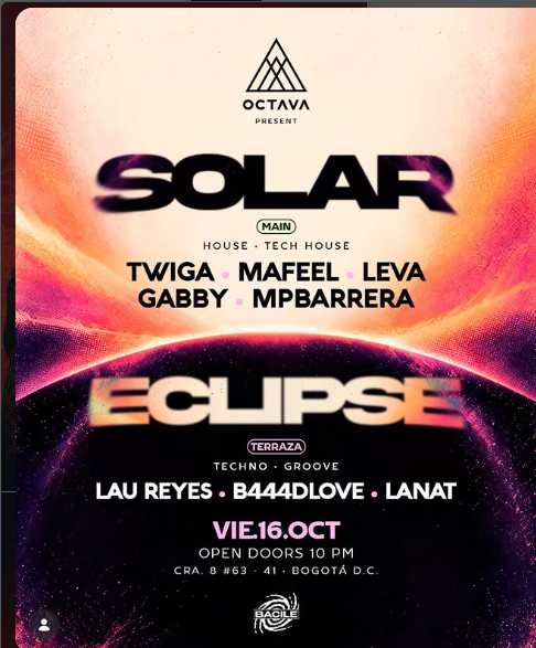 VIERNES EN OCTAVA CLUB CHAPINERO/BTA