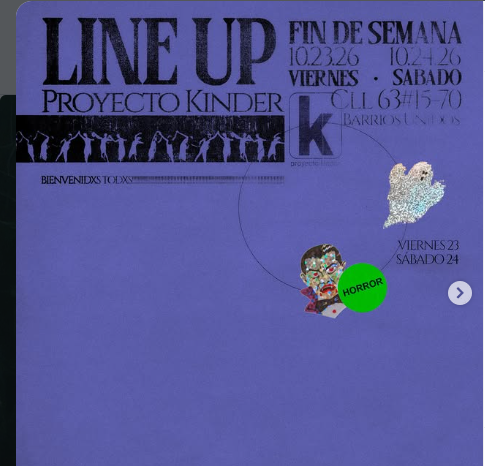 SABADO EN PROYECTO KINDER / KAPUTT CLUB