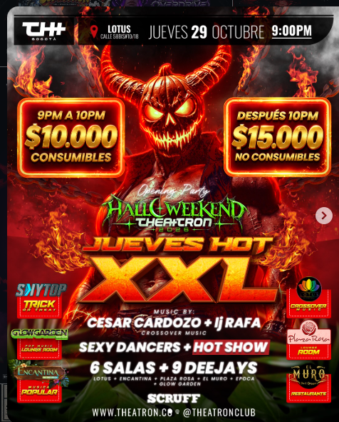 JUEVES EN THEATRON CHAPINERO/BTA